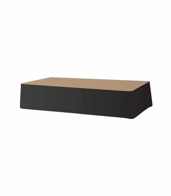 Podiumrok ongeplooid