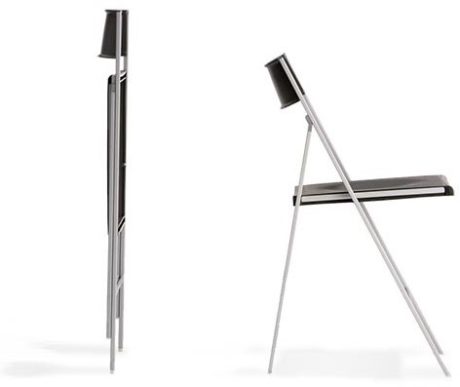 Bilbao S75 klapstoel zwart