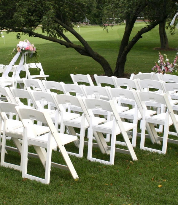 Weddingchair wit