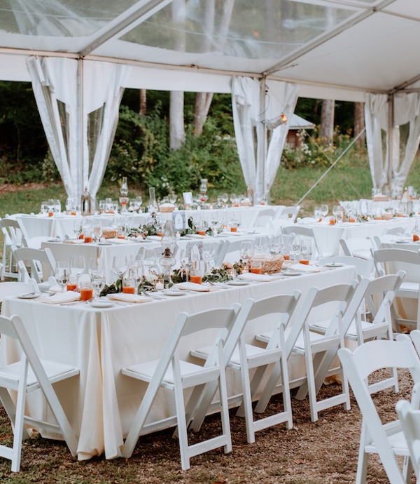 Weddingchair wit