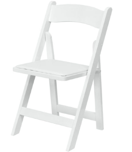 klapstoel weddingchair granada wimbledon wit