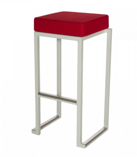 Kubo bar smart wit linnenlook rood