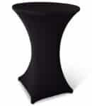 Statafelhoes stretch met topcover zwart