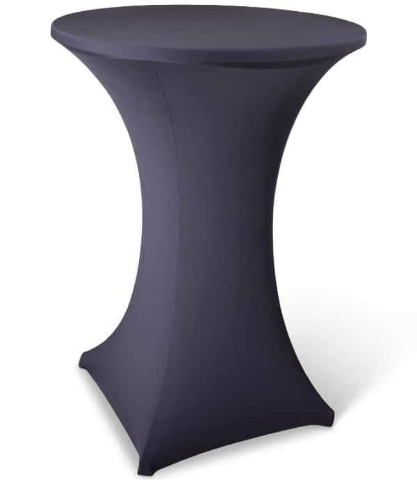 Statafelhoes stretch met topcover antraciet