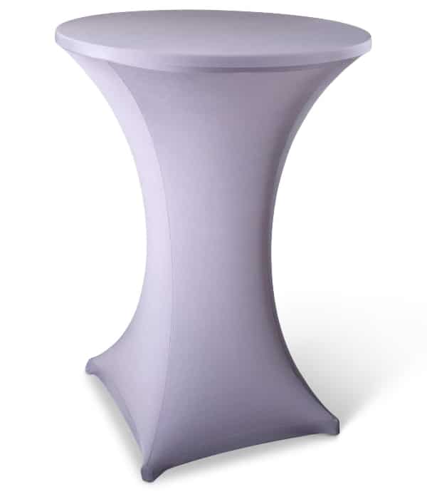Statafelhoes stretch met topcover grijs