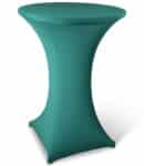 Statafelhoes stretch met topcover groen