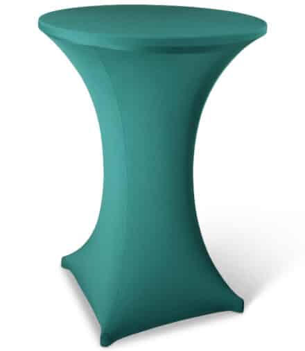Statafelhoes stretch met topcover groen