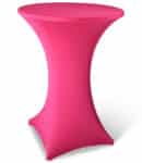 Statafelhoes stretch met topcover roze