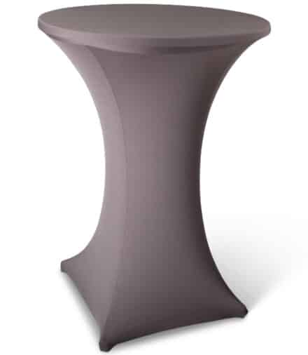 statafelhoes stretch met topcover taupe