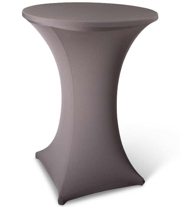 statafelhoes stretch met topcover taupe