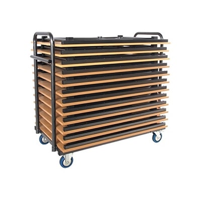 Transportkarren voor klaptafels