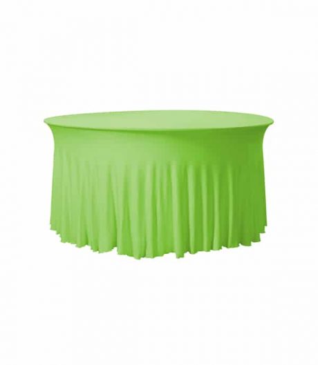 Tafelhoes Grandeur (rond) - Appelgroen