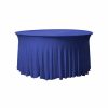 Tafelhoes Grandeur (rond) - Blauw