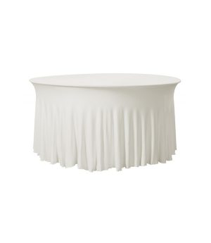 Tafelhoes Grandeur (rond) - Crème