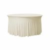 Tafelhoes Grandeur (rond) - Champagne