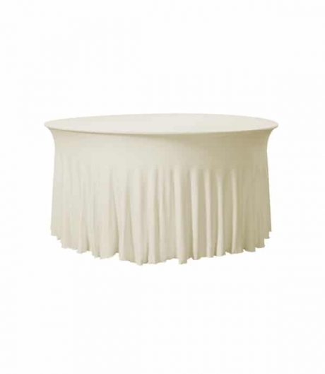 Tafelhoes Grandeur (rond) - Champagne