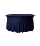 Tafelhoes Grandeur (rond) - Navy