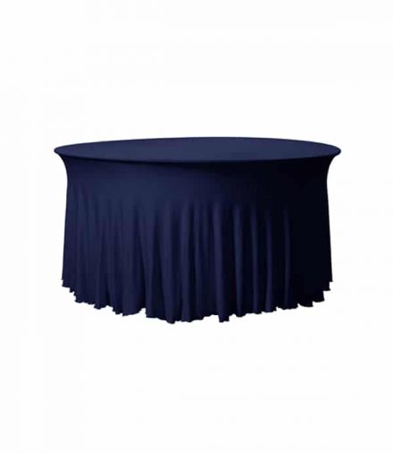 Tafelhoes Grandeur (rond) - Navy