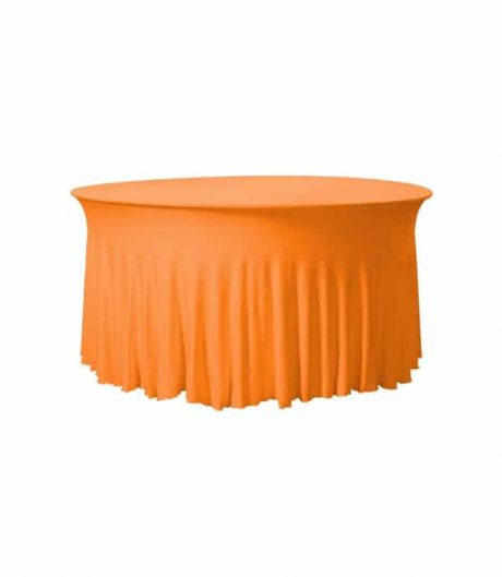 Tafelhoes Grandeur (rond) - Oranje