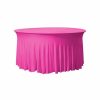 Tafelhoes Grandeur (rond) - Roze