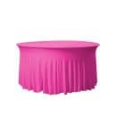 Tafelhoes Grandeur (rond) - Roze