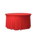 Tafelhoes Grandeur (rond) - Rood