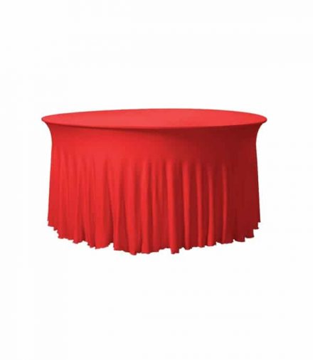 Tafelhoes Grandeur (rond) - Rood