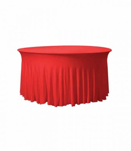 Tafelhoes Grandeur (rond) - Rood