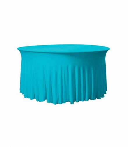 Tafelhoes Grandeur (rond) - Turquoise