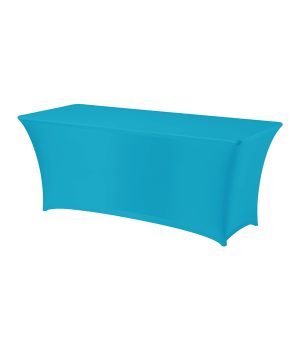 Tafelhoes Symposium (rechthoek) - Turquoise