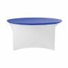 Topcover Symposium (rond) - Blauw