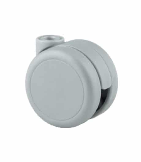 11-3100 zwenkwiel 65 mm lichtgrijs