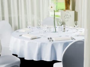 Tafelkleed Damast Rond