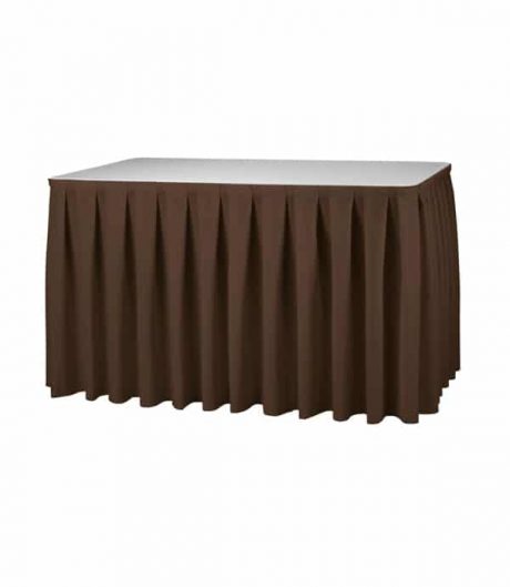 Tafelrok Boxpleat - Bruin