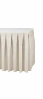 Tafelrok Boxpleat - Crème