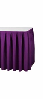 Tafelrok Boxpleat - Paars