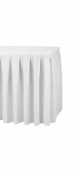 Tafelrok Combirok Boxpleat - Wit