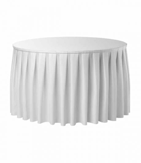 Tafelrok Combirok Boxpleat - Wit