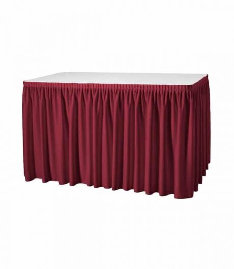 Tafelrok Plissé - Rood