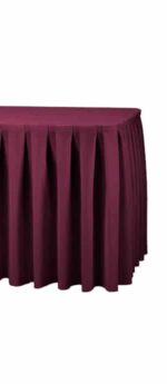 Tafelrok Combirok Boxpleat Bordeaux