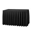 Tafelrok Combirok Boxpleat Zwart