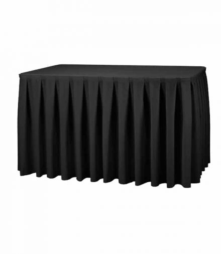 Tafelrok Combirok Boxpleat Zwart