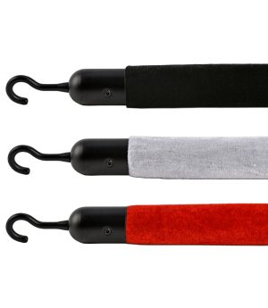 Afzetkoorden patras velours zwart wit rood