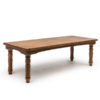 Farm table 240x100cm blad hout iepenhout