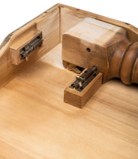 Farm table detail sluitsysteem3 hout iepenhout