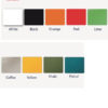 Kleuren swindon jade stapelstoel