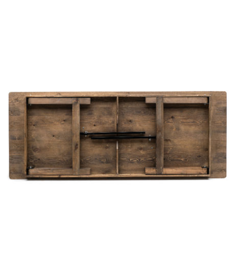 fermette klaptafel hout onderzijde