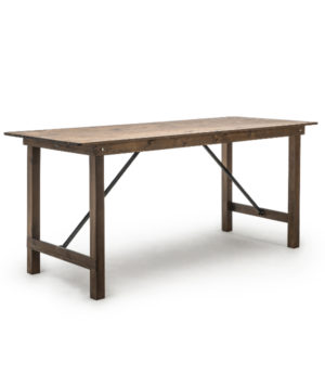 fermette statafel hout