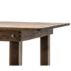 fermette statafel hout zijkant