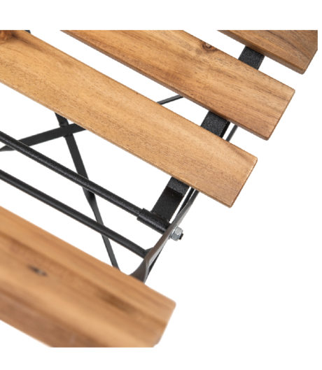 klapstoel bistro detail